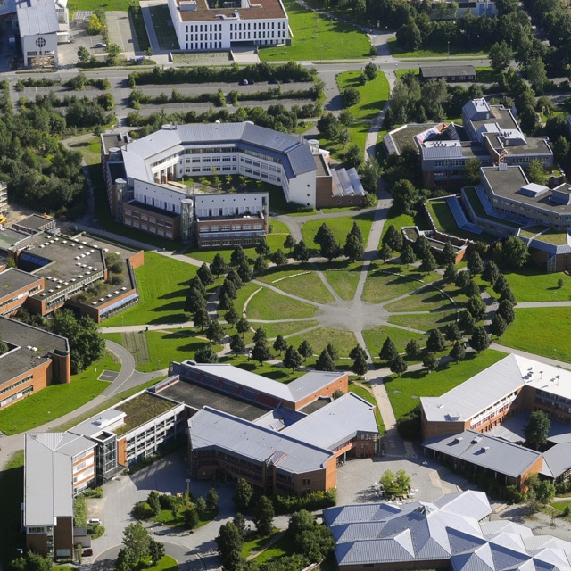 Uni-Campus aus der Luft