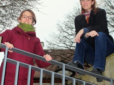 Jana Edlinger und Gesa Thomas.