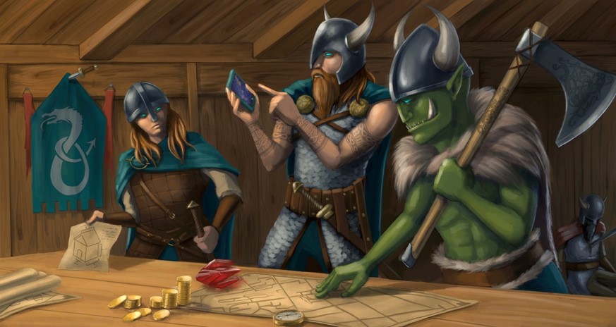 Mukana: Battle of Asgard (Rappbit): Ein ortsbasiertes Strategie Spiel in der nordischen Mythologie mit einem Fokus auf soziale Vernetzung.